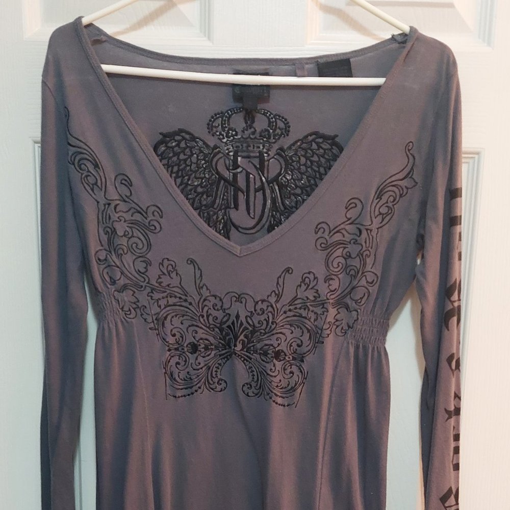 Rock& Roll Cowgirl Long Sleeve Dress